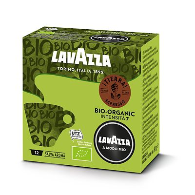 Lavazza A Modo Mio Tierra Organic Coffee Capsules - Pack of 12 - (Image 2)