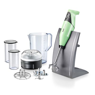 Bamix Colorline Hand Blender Set Mint 100.706 image(1)