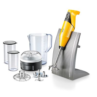 Bamix Colorline Hand Blender Set Mango 100.705 - (Image 1)