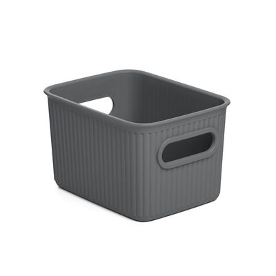Tatay Baobab Home Storage Basket Anthracite Grey 1.5L image(1)