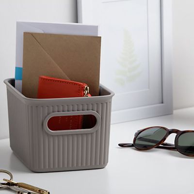 Tatay Baobab Home Storage Basket Anthracite Grey 1.5L image(2)