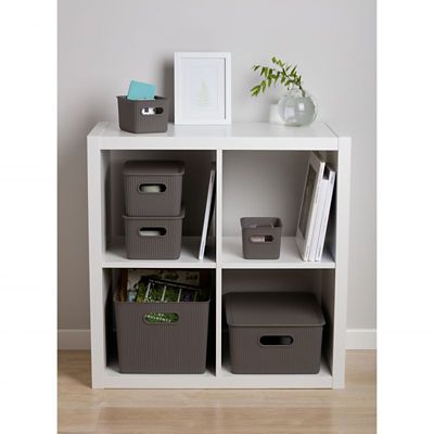 Tatay Baobab Home Storage Basket Anthracite Grey 1.5L image(4)