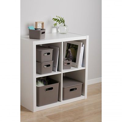 Tatay Baobab Home Storage Basket Anthracite Grey 22L image(4)