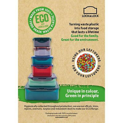 Lock & Lock Eco Food Storage Container 2.6L - (Image 2)