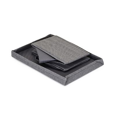 Foldable Grey Shoe Storage Box with Viewing Window image(7)