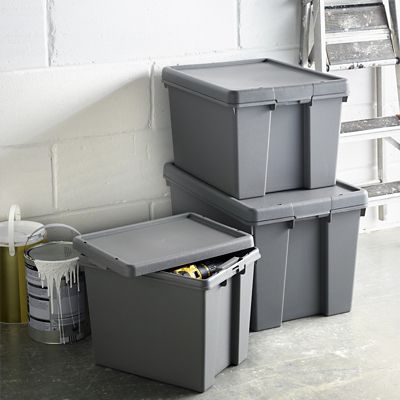 Wham Bam Upcycled Storage Box with Lid – 24L image(2)