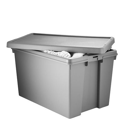 Wham Bam Upcycled Storage Box With Lid 62l Lakeland