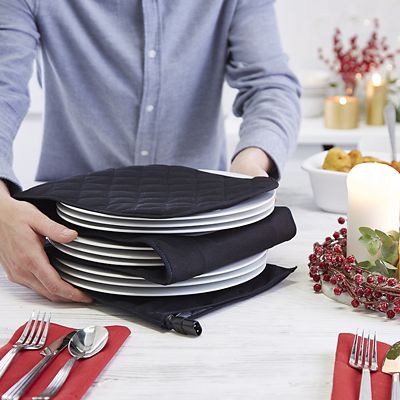 Hot Ideas Extra Large Electric Plate Warmer 12-Plate Black XL2018 alt image 2