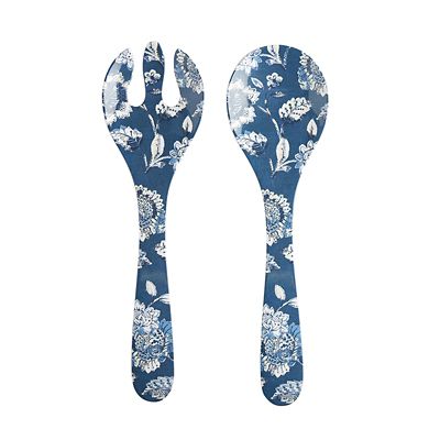 Summer Blooms Melamine Salad Servers Lakeland