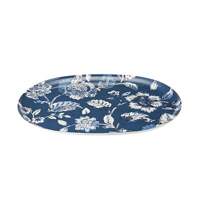 Summer Blooms Melamine Oval Serving Platter image(1)