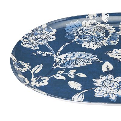 Summer Blooms Melamine Oval Serving Platter image(4)