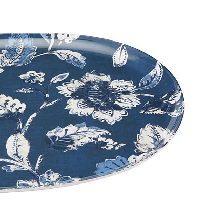 Summer Blooms Melamine Oval Serving Platter image(5)
