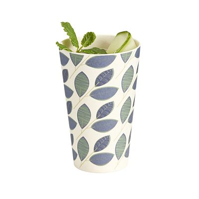 Summer Leaves Bamboo Cup 450ml image(1)