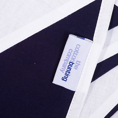 Navy Blue and White Cotton Bunting 5m image(4)