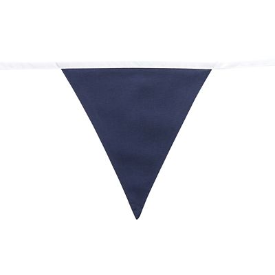 Navy Blue and White Cotton Bunting 5m image(7)