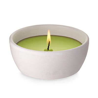 Citronella with Basil Terracotta Candle Lakeland