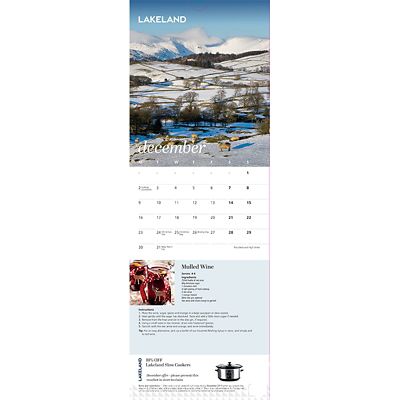 Lakeland 2019 Calendar with Recipes and Charity Donation image(6)
