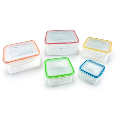 LocknLock 5-Piece Nestable Container Set - Square image(3)