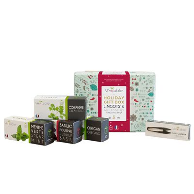 Veritable Smart Garden Herb Gift Set – 4 Varieties plus Snips