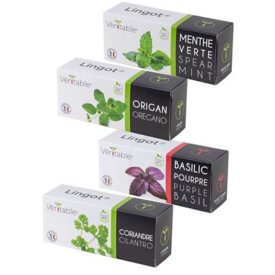 Veritable Smart Garden Herb Gift Set – 4 Varieties Plus Snips image(6)
