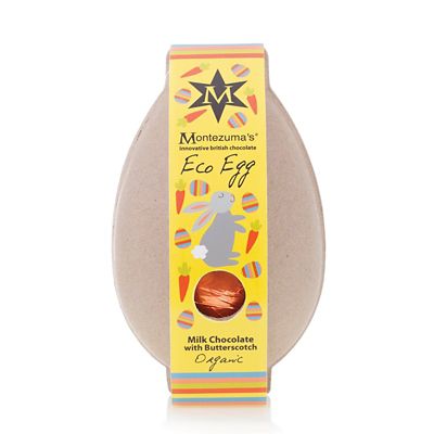 Montezuma’s Organic Milk Chocolate with Butterscotch Eco Egg 150g image(1)
