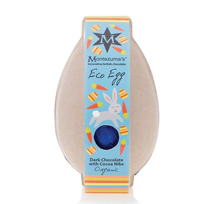 Montezuma’s Organic Dark Chocolate with Cocoa Nibs Eco Egg 150g image(1)