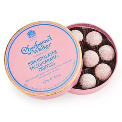 Charbonnel et Walker Pink Himalayan Salted Caramel Truffles - (Image 1)