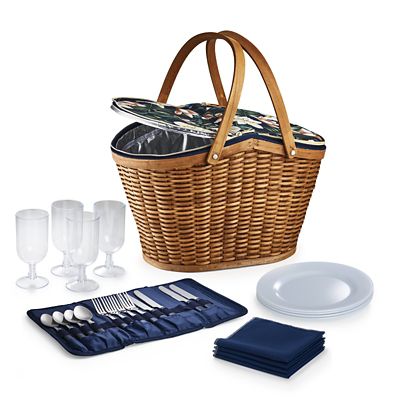Summerhouse Java 4-Person  Picnic Basket Cooler image(6)