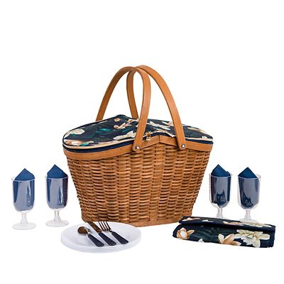 Summerhouse Java 4-Person  Picnic Basket Cooler image(7)