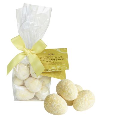 Thomas & Grace Lemon and Elderflower Egg-Shaped Truffles 125g image(1)