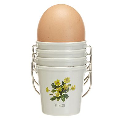 Lakeland Floral Egg Cup Buckets – Set of 4 - (Image 4)