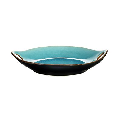 Lakeland Small Turquoise Plate with Chopstick Holes  image(1)