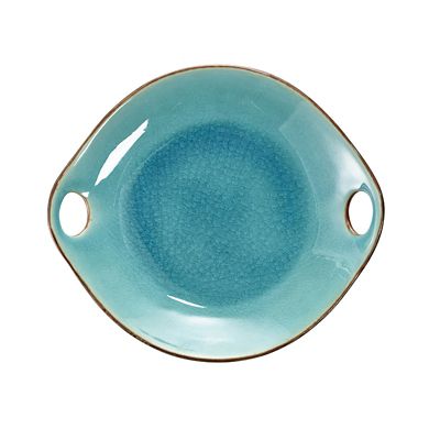 Lakeland Small Turquoise Plate with Chopstick Holes  image(4)
