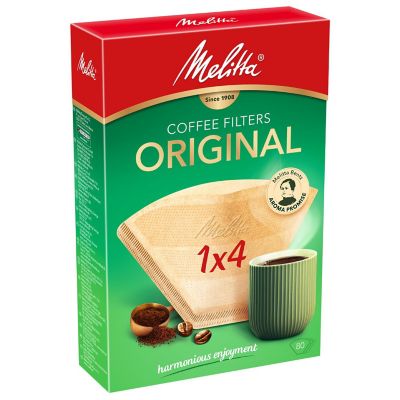 Melitta Original Unbleached Aromapor Paper Coffee Filters – Pack of 80 image(2)