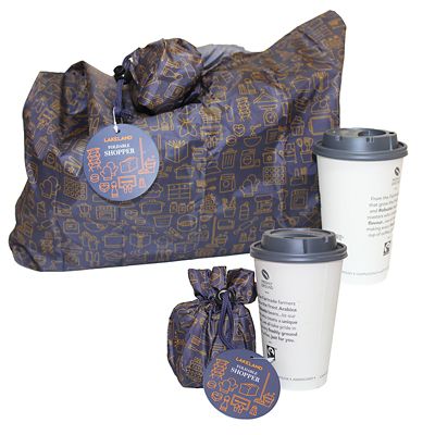 Lakeland Large Waterproof Foldable Shopping Bag 16L image(2)