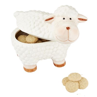 Grandma Wild’s Sheila the Sheep Jar with Shortbread Biscuits image(1)