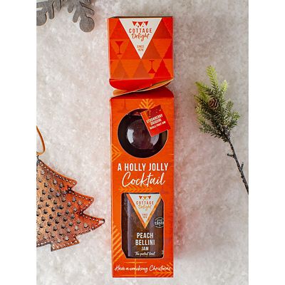 Cottage Delight A Holly Jolly Cocktail Cracker With Jam - (Image 3)