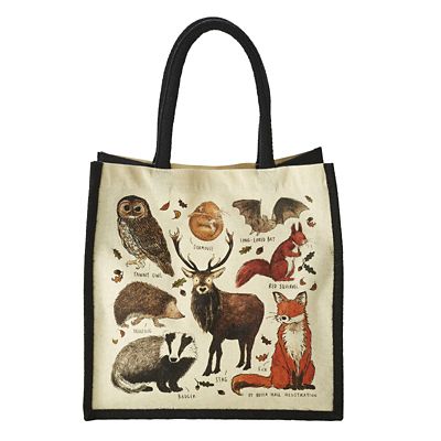 Lakeland Exclusive Woodland Animals Hamper Tote - (Image 4)