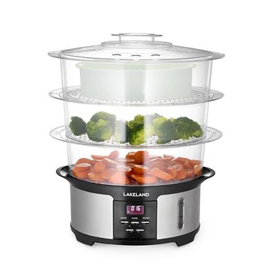 Lakeland Digital 3-Tier Electric Steamer 