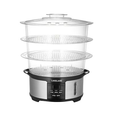 Lakeland Digital 3-Tier Electric Steamer image(3)