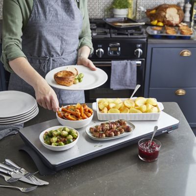 Swan Extra Large Cordless Warming Tray SW12SS image(2)