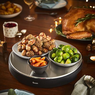 Swan Cordless Heated Lazy Susan SW13SS image(2)