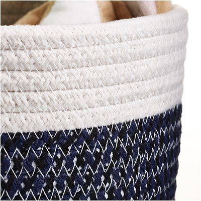 Lakeland Two Tone Rope Baskets – Pack of 2 image(3)