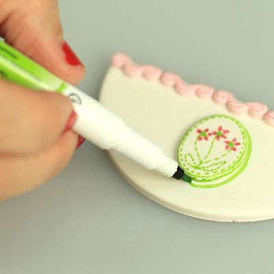 5 Rainbow Dust Double-Ended Edible Food Art Pens image(5)