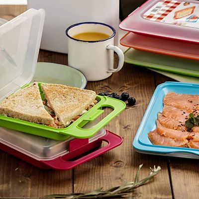 Tatay Fresh Cold Cut Fridge Storage Box Green - (Image 4)