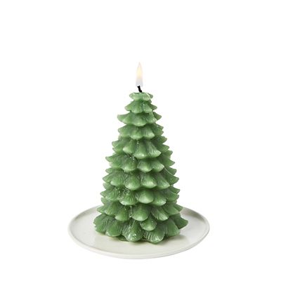 Small Christmas Tree Candle 13cm image(1)