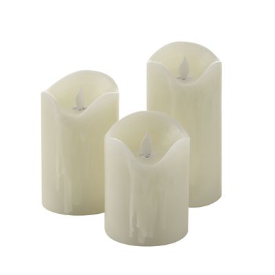 3 Remote Control Flickering LED Candles image(4)