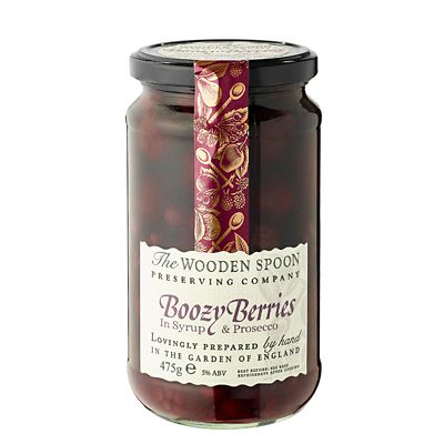 The Wooden Spoon Preserving Company Boozy Berries in Syrup 475g