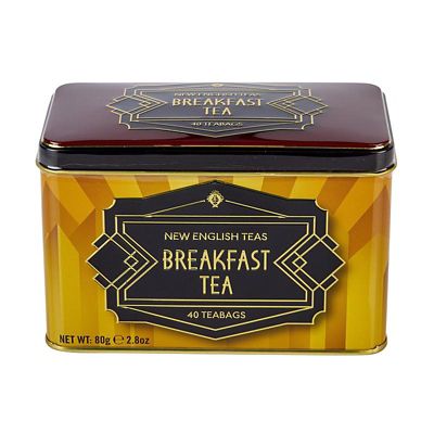 New English Teas Art Deco Tea Tin and Tea Bags – 40 Tea Bags - (Image 2)