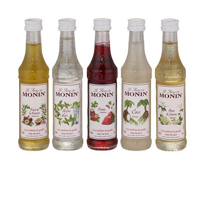 Monin Flavoured Cocktail Syrups Gift Set 5 x 50ml image(2)